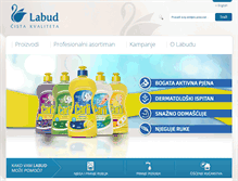Tablet Screenshot of labud.hr